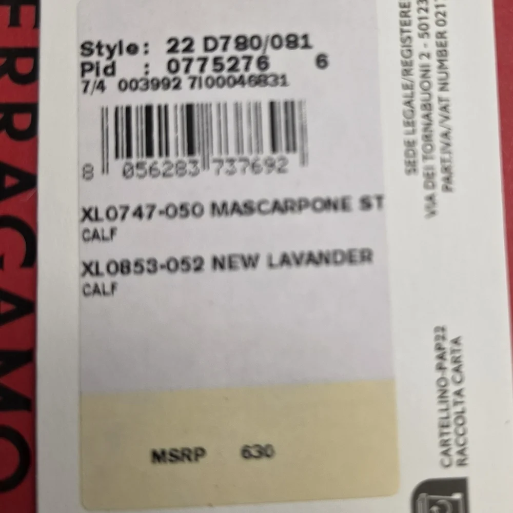 NWT Salvatore Ferragamo Gancini Wallet